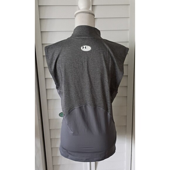 Under Armour men's compression mock neck sleeveless athletic top XL NEW - Picture 4 of 8